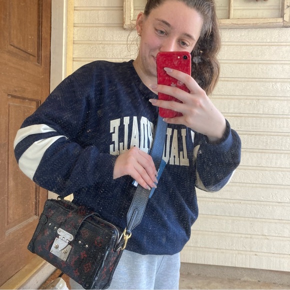 RARE | LOUIS VUITTON Monogram Petite Malle Soft MM Crossbody Handbag Red Box - Picture 16 of 16